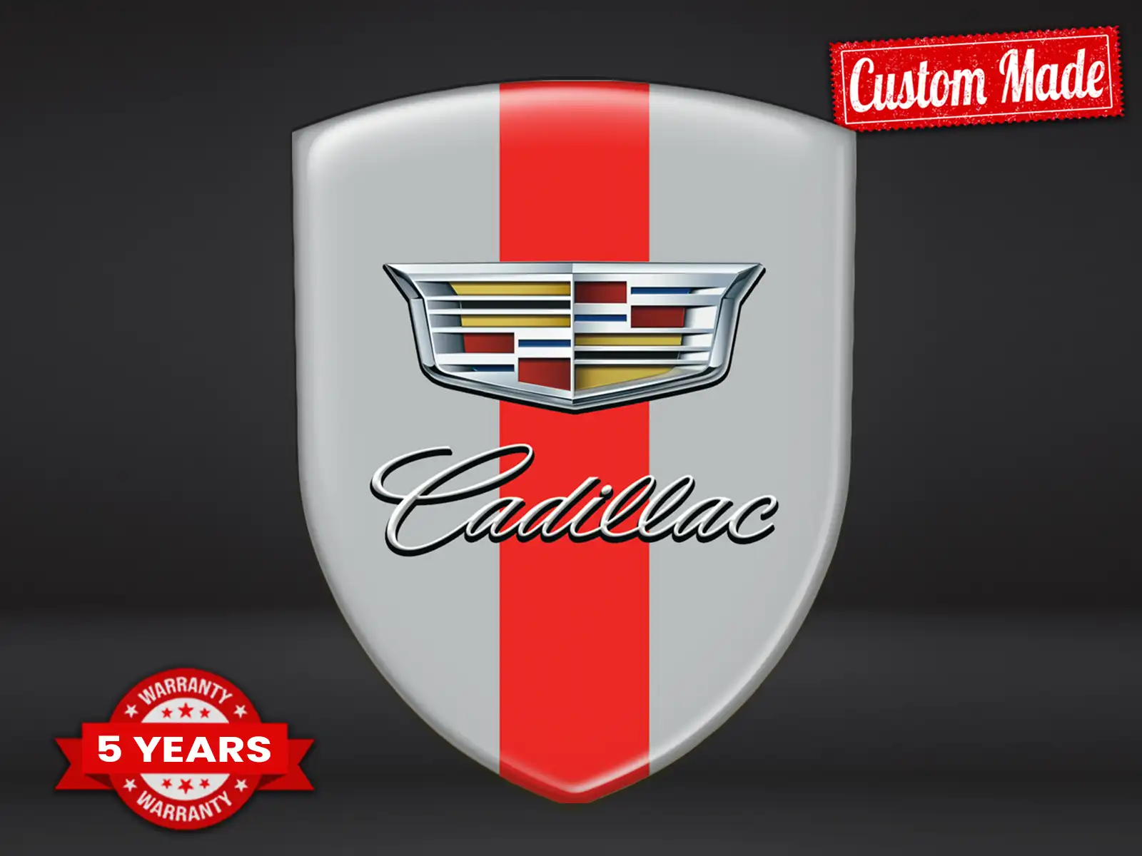 Cadillac Autoaufkleber Limitiert Stilvoll Exklusiv